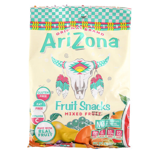 arizona fruit snacks mixed fruit 5oz - 12ct bulk box -- 12 per case