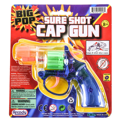 toy sure shot cap gun -- 48 per box