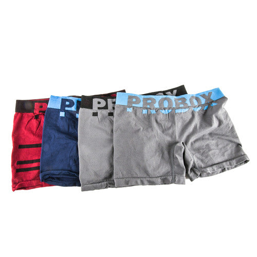 bulk probox men's underwear - assorted colors - 1200 per case -- 12 per box