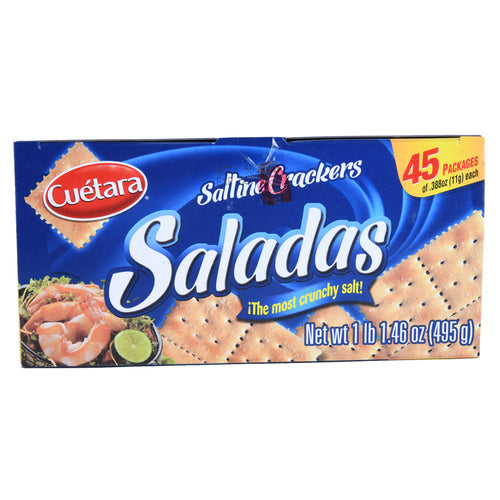 cuetara saladas crackers 45 pack -- 12 per case