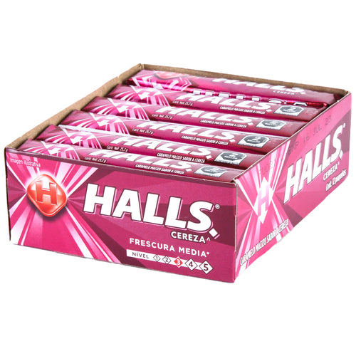 halls stick cherry  - bulk candy -- 12 per box