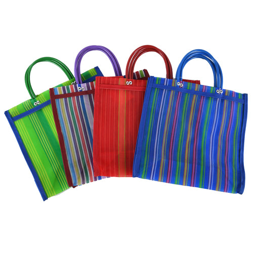 mexican shopping bag sm asst clrs -- 24 per box