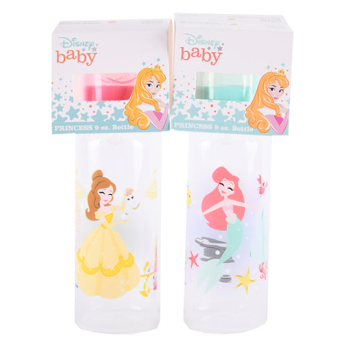 princess baby bottles - assorted designs -- 12 per box