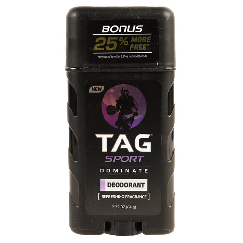 tag sport dominate deodorant - 2.25 oz -- 12 per case