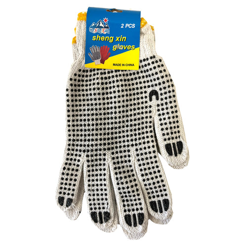 home & garden glove dotted #2166  -- 12 per box