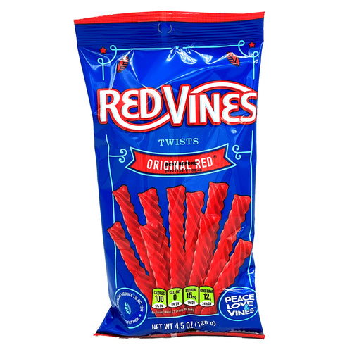 red vines original red licorice - 4.5 oz ladow bag -- 24 per case