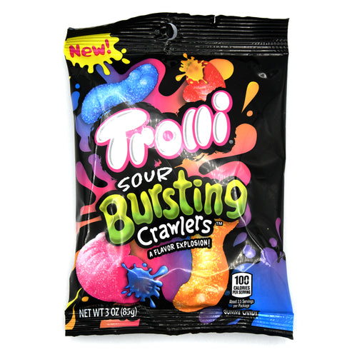 trolli bursting crawlers - 3 oz - -  -- 12 per case