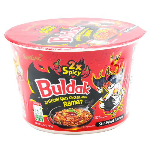 spicy chicken ramen big bowl 105g - samyang -- 16 per case