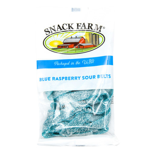 blue raspberry belts - 2.75 oz -- 6 per box