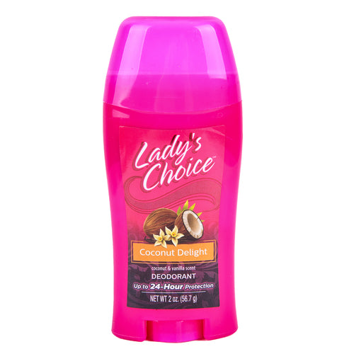 lady's choice deodorant - coconut  -- 12 per case