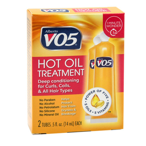 vo5 hot oil treatment - 6 tubes per case -- 6 per case