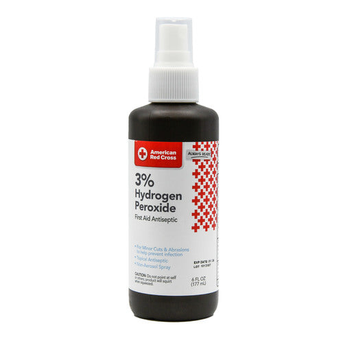 american red cross peroxide spray 6 oz -- 12 per case