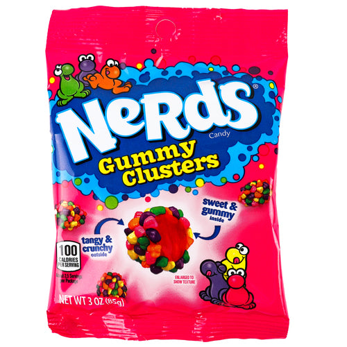 nerds gummy clusters - 3 oz -- 12 per case