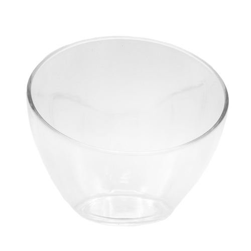 nuvalu plastic bowls - clear -- 24 per case