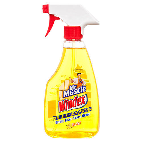 mr muscle windex lemon 500ml - -  -- 12 per case