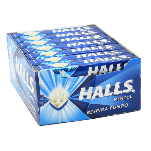 halls stick menthol blue flavor 28 gr -- 21 per box