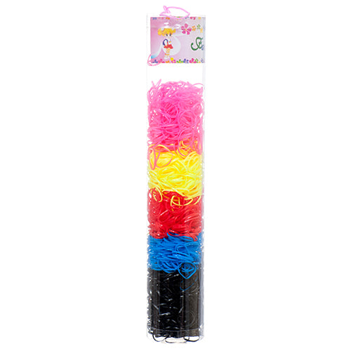 hair rubber bands - assorted colors - 2000pcs -  -- 12 per box