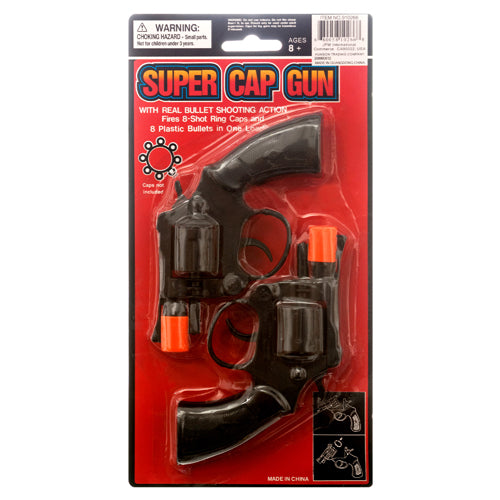 toy cap gun 2pc #910266 -- 24 per box