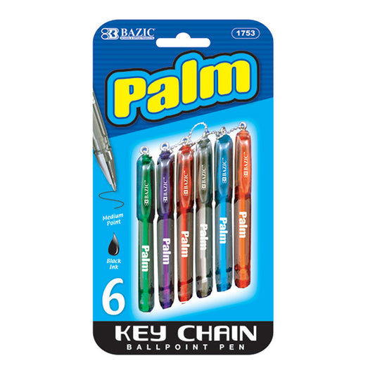 palm mini ballpoint pen w key ring 5 pack -- 24 per box