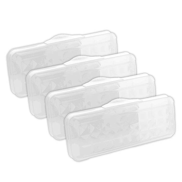 lucent clear pencil box -- 24 per case