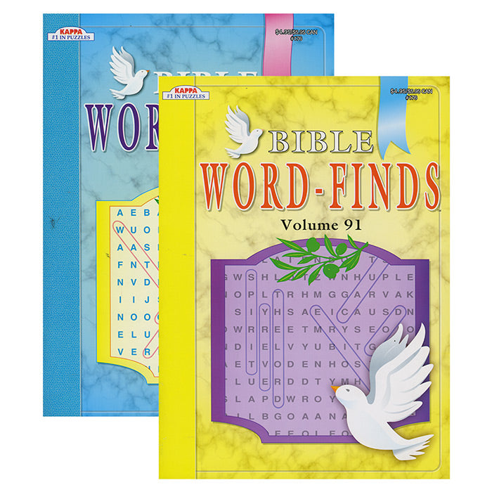 kappa bible series word finds puzzle book -- 48 per case