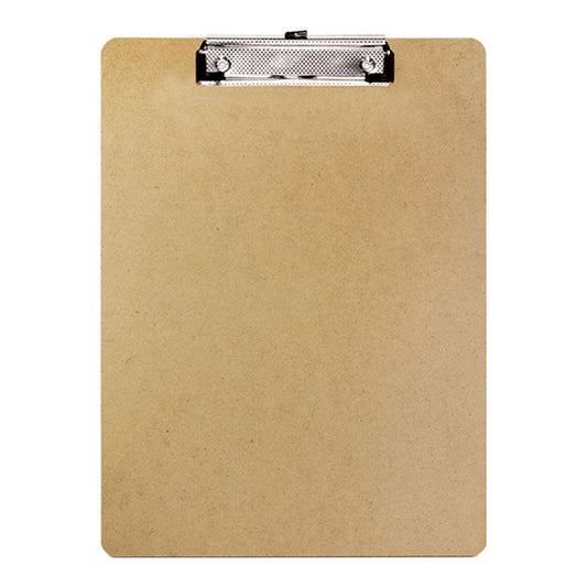 bazic standard size hardboard clipboard - 24 pack - low profile clip -- 24 per case