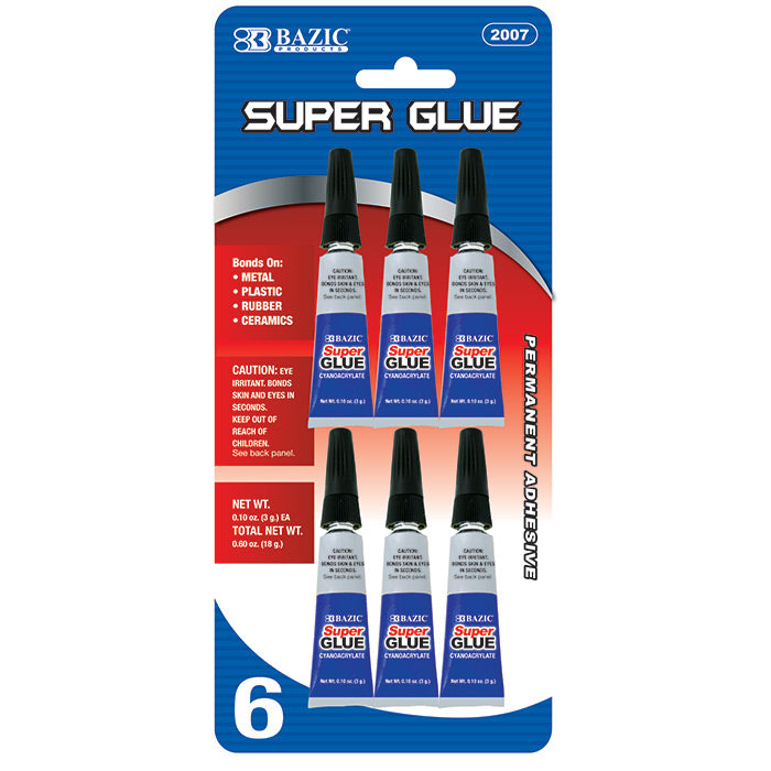 bazic super glue 0.10 oz (3g)  -- 24 per box