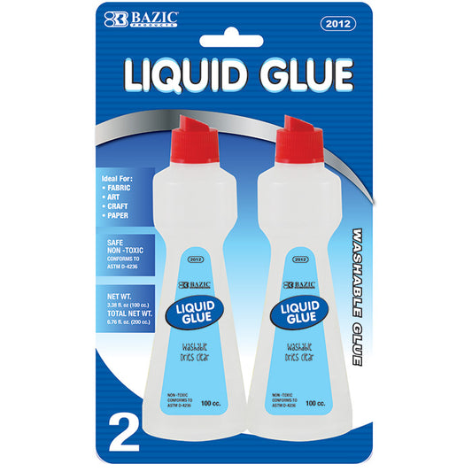 bazic clear glue - 80ml - -  -- 24 per box