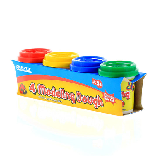 bazic modeling dough - 2oz - 4 pack -- 36 per case