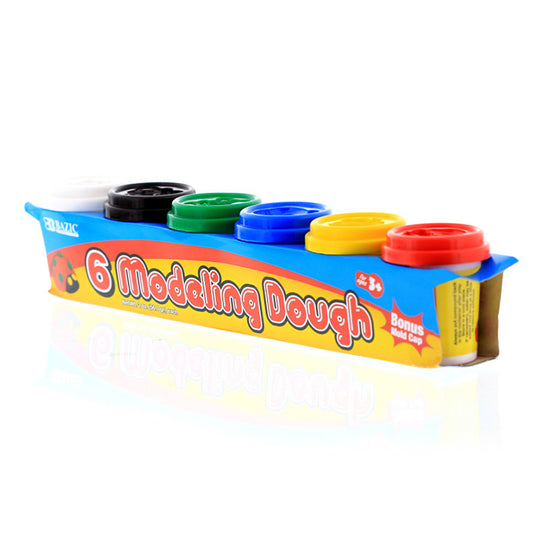 multi color modeling dough 2 oz - -  -- 24 per case