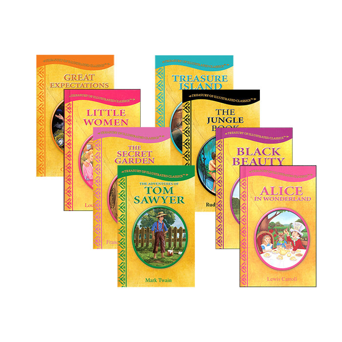 treasury of illustrated classics hardcover storybooks -- 48 per case