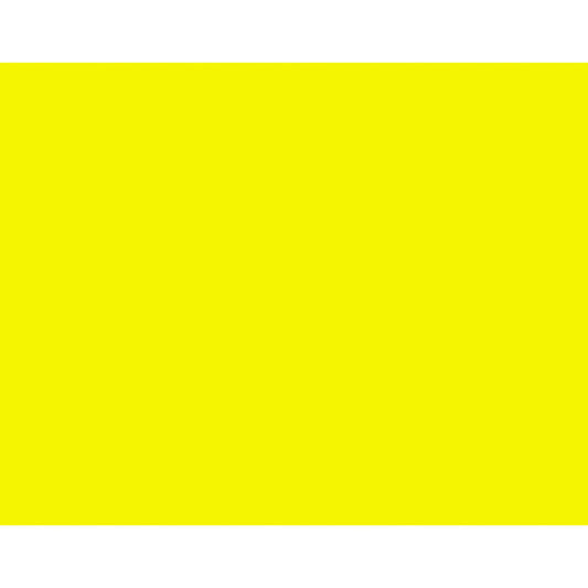 bazic fluorescent yellow poster board - 22x28 -- 25 per case