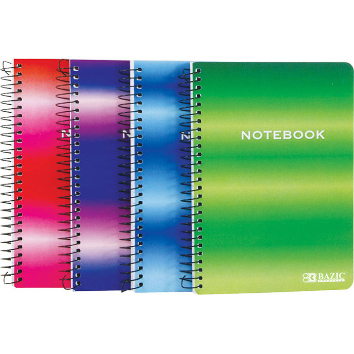 bazic 120 ct. 5x7 personal / assignment spiral notebooks - -  -- 36 per case