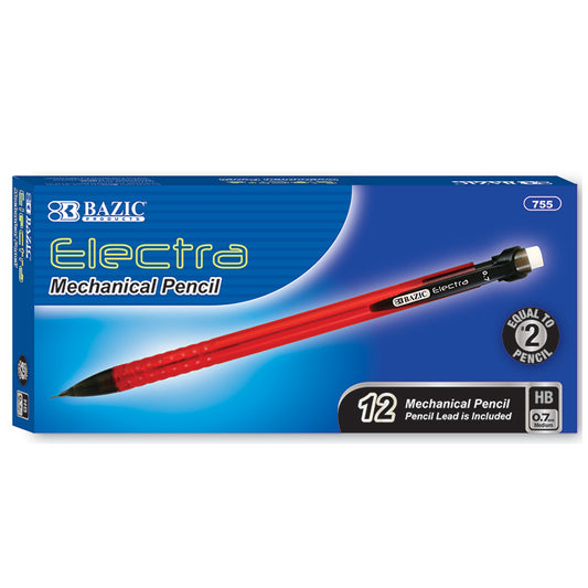 bazic electra 0.7mm mechanical pencils  -- 12 per box