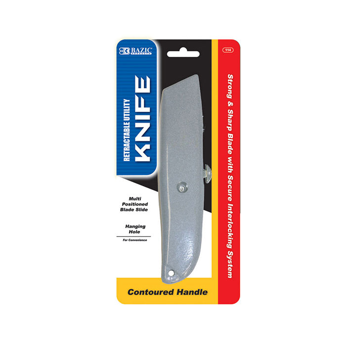 multi-purpose utility knives - bazic - bulk  -- 24 per box