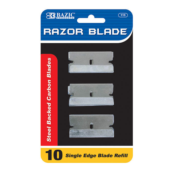 bazic razor replacement blades  -  -- 24 per box