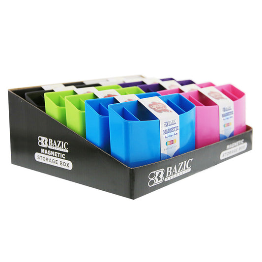 bazic magnetic storage box -- 12 per case