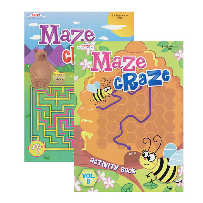 kappa maze craze activity book -- 48 per case