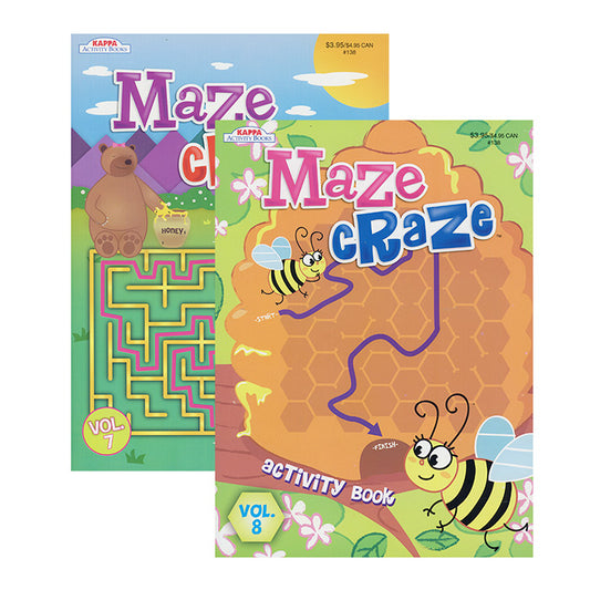 kappa maze craze activity book -- 48 per case