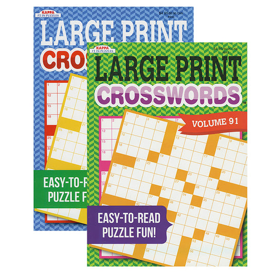 large print crosswords - kappa -  -- 48 per case