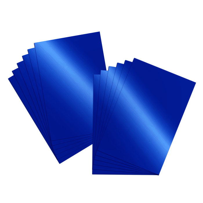 22 inch x 28 inch metallic blue poster board -- 25 per case