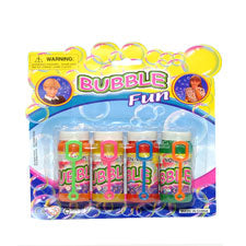 4 pc bubble set - 55ml per bottle -- 24 per box