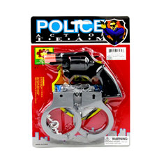 cap guns & handcuffs set -  -- 24 per box