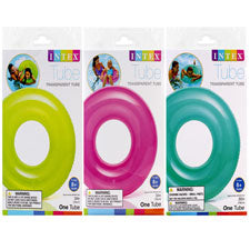 transparent tubes - 3 assorted colors - age 8+ -- 1 per box