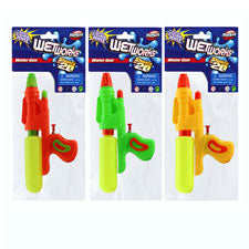 water gun 8 pack - solid orange, green & yellow  -- 36 per box