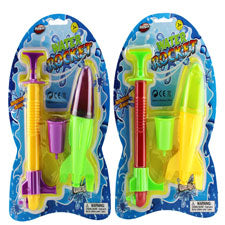 6x10 water rocket on card - toys and games -- 24 per box