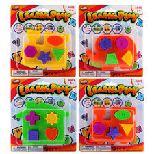 learn puzzle blocks - 5 piece set -  -- 24 per box