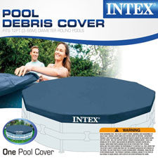 intex pool cover round 12ft x 10 fits 12ft -- 1 per box