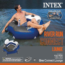 river run 51 x 49.5 connect lounges shelf box -- 1 per box