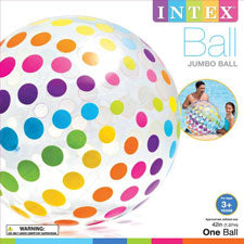 beach ball 42 in jumbo - age 3+ -- 1 per box